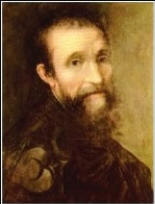 Dipingere l'intero volto: ritratto di Michelangelo (Daniele da Volterra) 