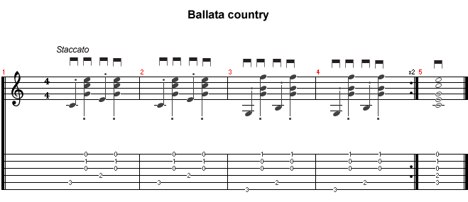 Ballata country