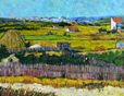 Van Gogh, The Crau, 2 x 2,6 cm