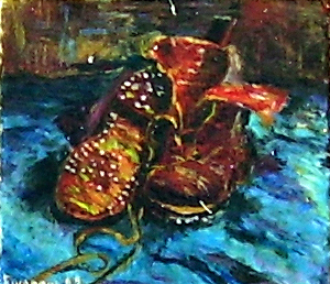 Le scarpe di van Gogh al microscopio